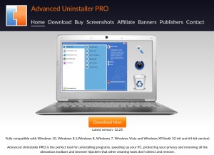 How advanceduninstaller.com looks like on a tablet such as an iPad.