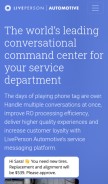 How advantagetec.com looks like on a mobile device such as an iPhone.