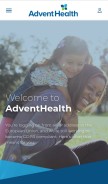 How adventhealth.com looks like on a mobile device such as an iPhone.