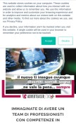 How adverteaser.com looks like on a mobile device such as an iPhone.