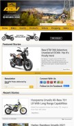 How advpulse.com looks like on a mobile device such as an iPhone.