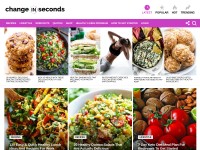 Desktop screenshot for changeinseconds.com