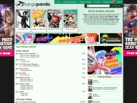 Desktop screenshot for mangapanda.com