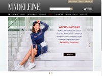 Desktop screenshot for madeleine.ru