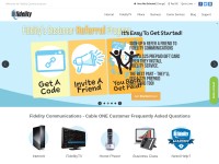 Desktop screenshot for fidelitycommunications.com