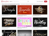 Desktop screenshot for fancy-fonts.com