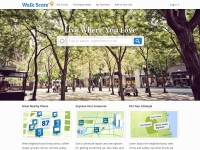 Desktop screenshot for walkscore.com