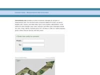 Desktop screenshot for convertunits.com