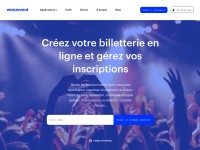 Desktop screenshot for weezevent.com