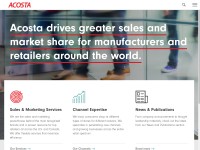 Desktop screenshot for acosta.com