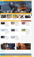 How aeriagames.com looks like on a mobile device such as an iPhone.
