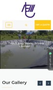 How aerotechgreenhouse.com looks like on a mobile device such as an iPhone.