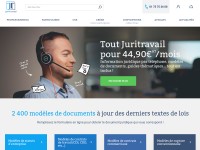Desktop screenshot for juritravail.com