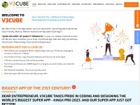 Desktop screenshot for v3cube.com