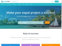 Desktop screenshot for expat.com