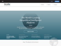Desktop screenshot for stratfor.com