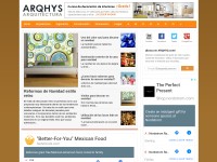Desktop screenshot for arqhys.com