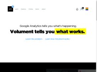 Desktop screenshot for volument.com