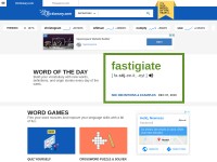 Desktop screenshot for dictionary.com
