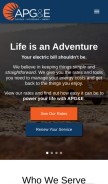 How affordablepowerplan.com looks like on a mobile device such as an iPhone.