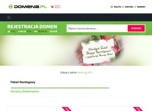 How agnat.pl looks like on a tablet such as an iPad.