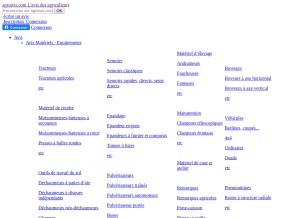 How agriavis.com looks like on a tablet such as an iPad.