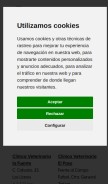 How ahoraveterinario.com looks like on a mobile device such as an iPhone.