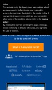 How ahrefs.com looks like on a mobile device such as an iPhone.