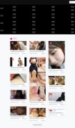 How ahulug.com looks like on a mobile device such as an iPhone.