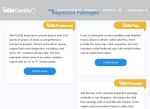 How aimcertify.com looks like on a tablet such as an iPad.