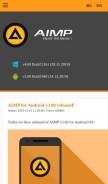 How aimp.su looks like on a mobile device such as an iPhone.