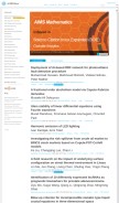 How aimspress.com looks like on a mobile device such as an iPhone.