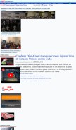 How ain.cu looks like on a mobile device such as an iPhone.