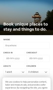 How airbnb.ca looks like on a mobile device such as an iPhone.