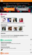 How airg.ca looks like on a mobile device such as an iPhone.