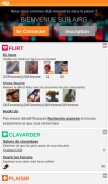 How airg.com looks like on a mobile device such as an iPhone.