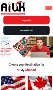How aiuk-edu.com looks like on a mobile device such as an iPhone.