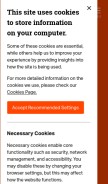 How akingump.com looks like on a mobile device such as an iPhone.