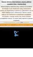 How akustrefa.pl looks like on a mobile device such as an iPhone.