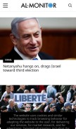 How al-monitor.com looks like on a mobile device such as an iPhone.