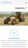 How alatberatmurah.com looks like on a mobile device such as an iPhone.