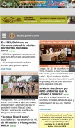 How alcalorpolitico.com looks like on a mobile device such as an iPhone.
