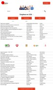 How aldaba.com looks like on a mobile device such as an iPhone.