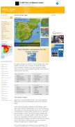 How alertas-tiempo.es looks like on a mobile device such as an iPhone.