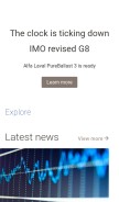 How alfalaval.com looks like on a mobile device such as an iPhone.