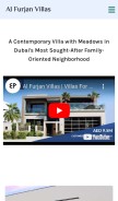 How alfurjanvillas.com looks like on a mobile device such as an iPhone.