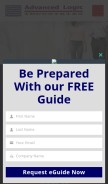 How ali-inc.com looks like on a mobile device such as an iPhone.