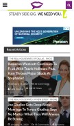 How allabouttrh.com looks like on a mobile device such as an iPhone.