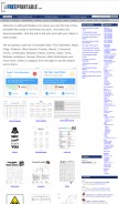 How allfreeprintable.com looks like on a mobile device such as an iPhone.
