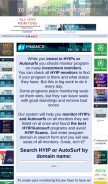 How allhyipmonitors.com looks like on a mobile device such as an iPhone.